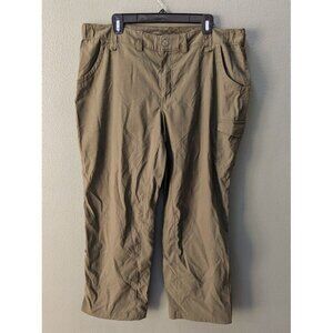 Duluth Trading Womens Pants Convertible Cargo Nylon Hiking Fishing 18 x 29